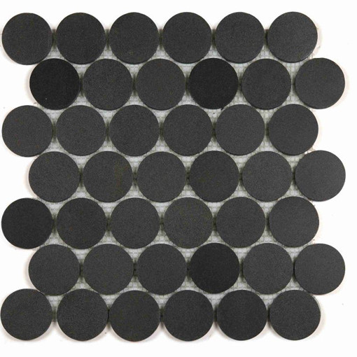 Penny Marble Large Basalt Honed 2 x 2